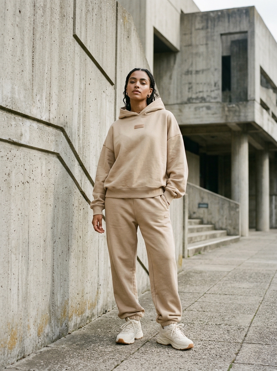 Oversized French Terry Tracksuit
