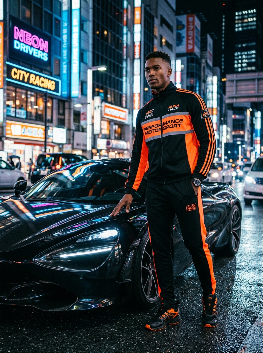 Apex Motorsport Speed Racing Track Jacket & Joggers alternate view