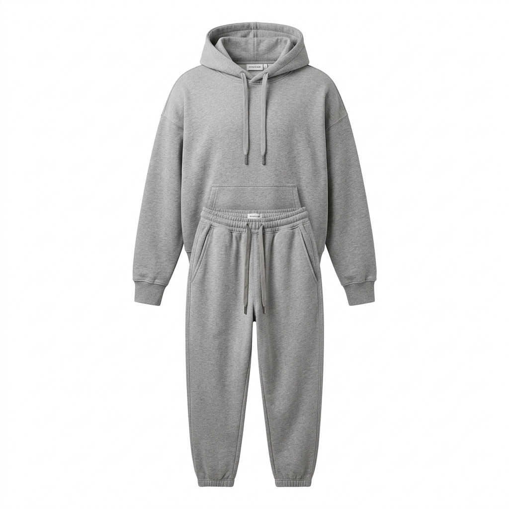 Heavyweight 420 GSM French Terry Hoodie & Joggers Set